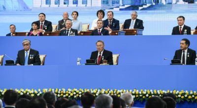 Мемлекет басшысы Нұрсұлтан Назарбаев: Қазақтың басы бiрiккенде, барлық жауын жеңiп отырған