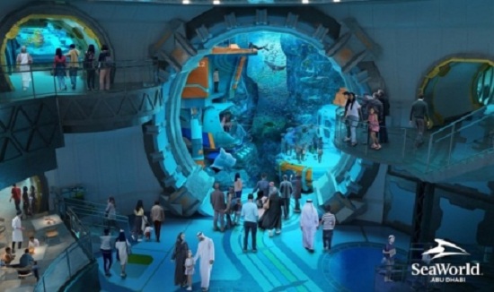 БАӘ-де әлемдегі ең үлкен аквариум салынуда