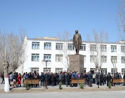 Қызылордада Мұстафа Шоқайға ескерткіш орнатылды